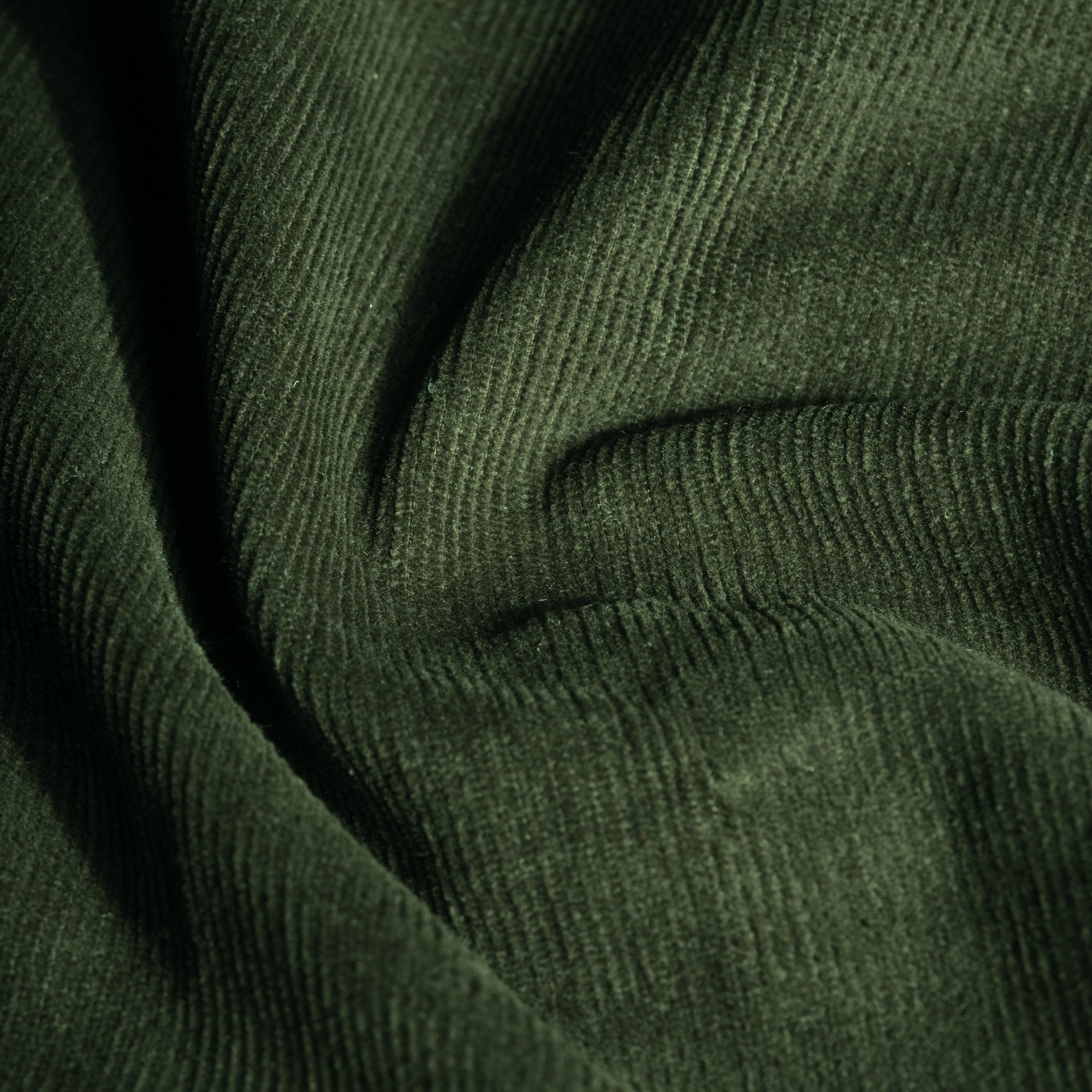 Hunter Green Color Corduroy Shirt For Men - Punekar Cotton