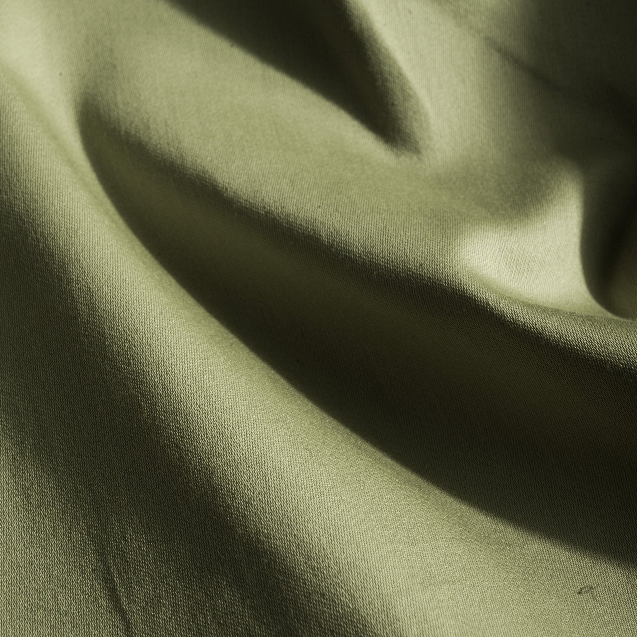 Moss Green Color Cotton Satin Shirt For Men - Punekar Cotton