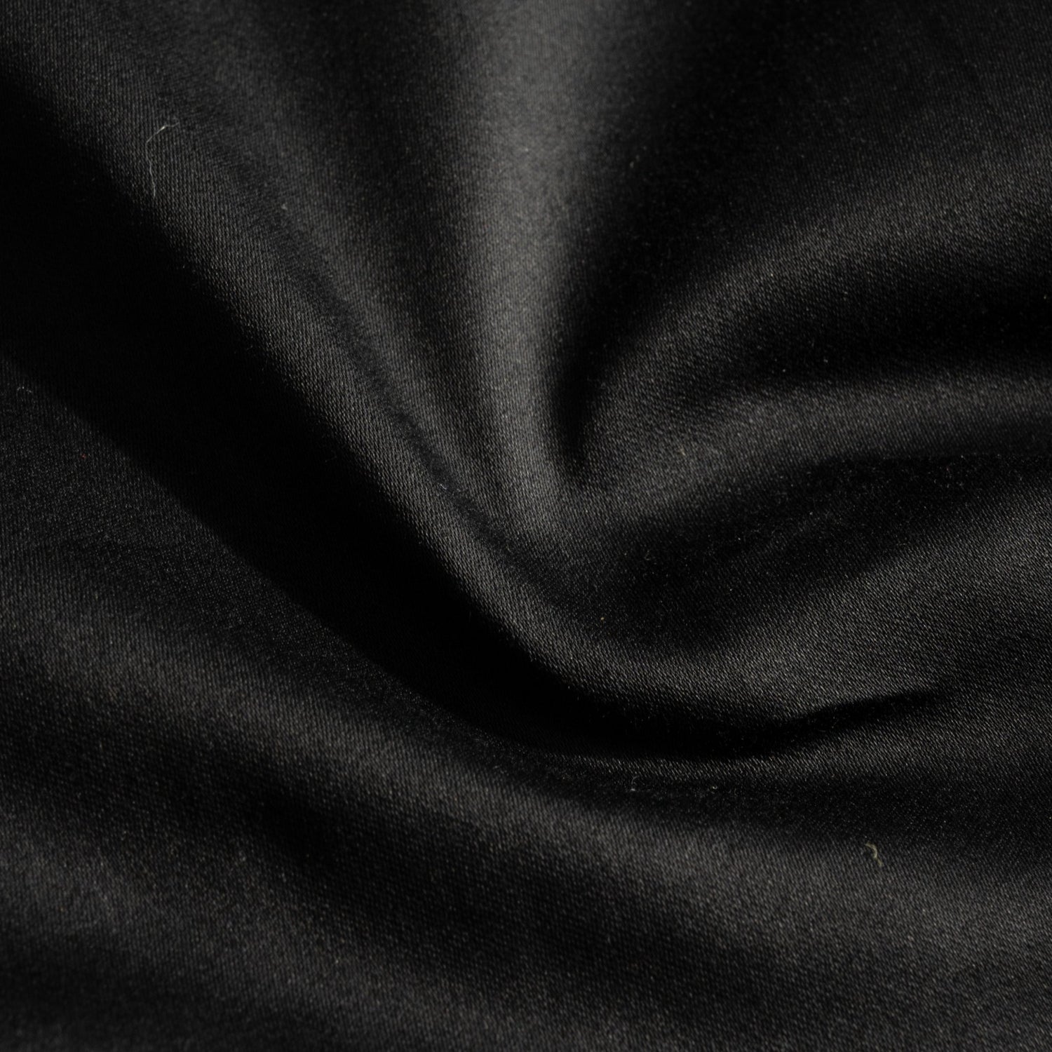 Black Color Cotton Satin Shirt For Men - Punekar Cotton