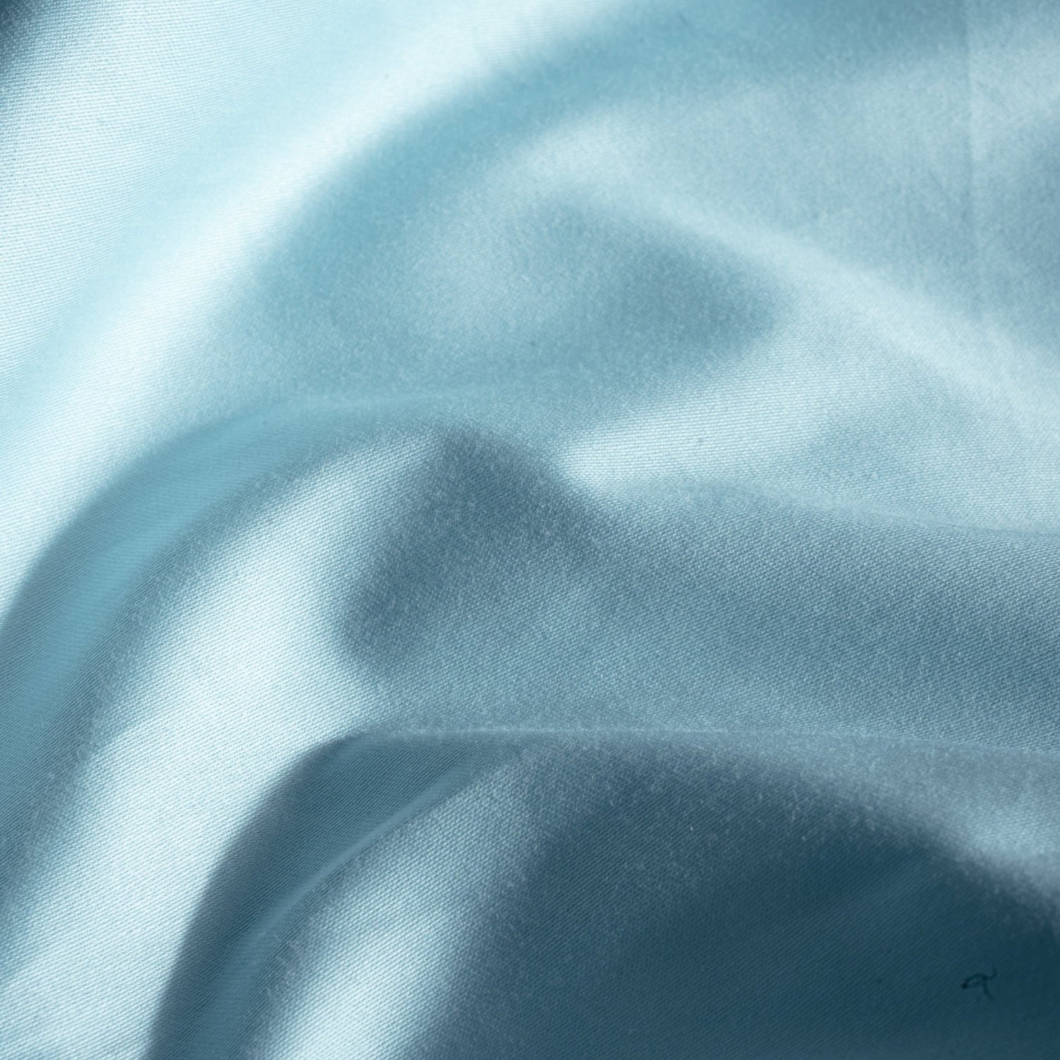 Blue Color Cotton Satin Shirt For Men - Punekar Cotton