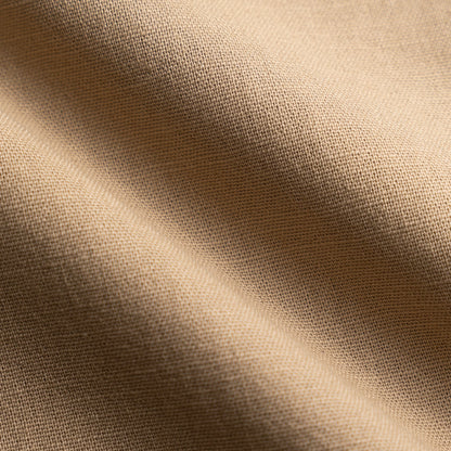 Dark Beige Everyday Cotton Linen Straight-Fit Pants for Men - Punekar Cotton