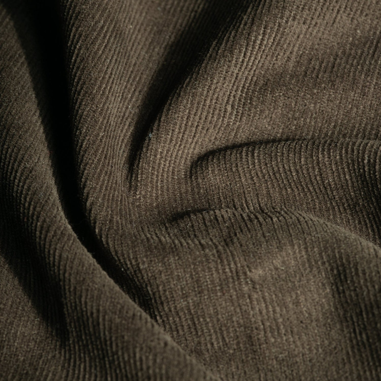 Dark Brown Color Corduroy Shirt For Men - Punekar Cotton