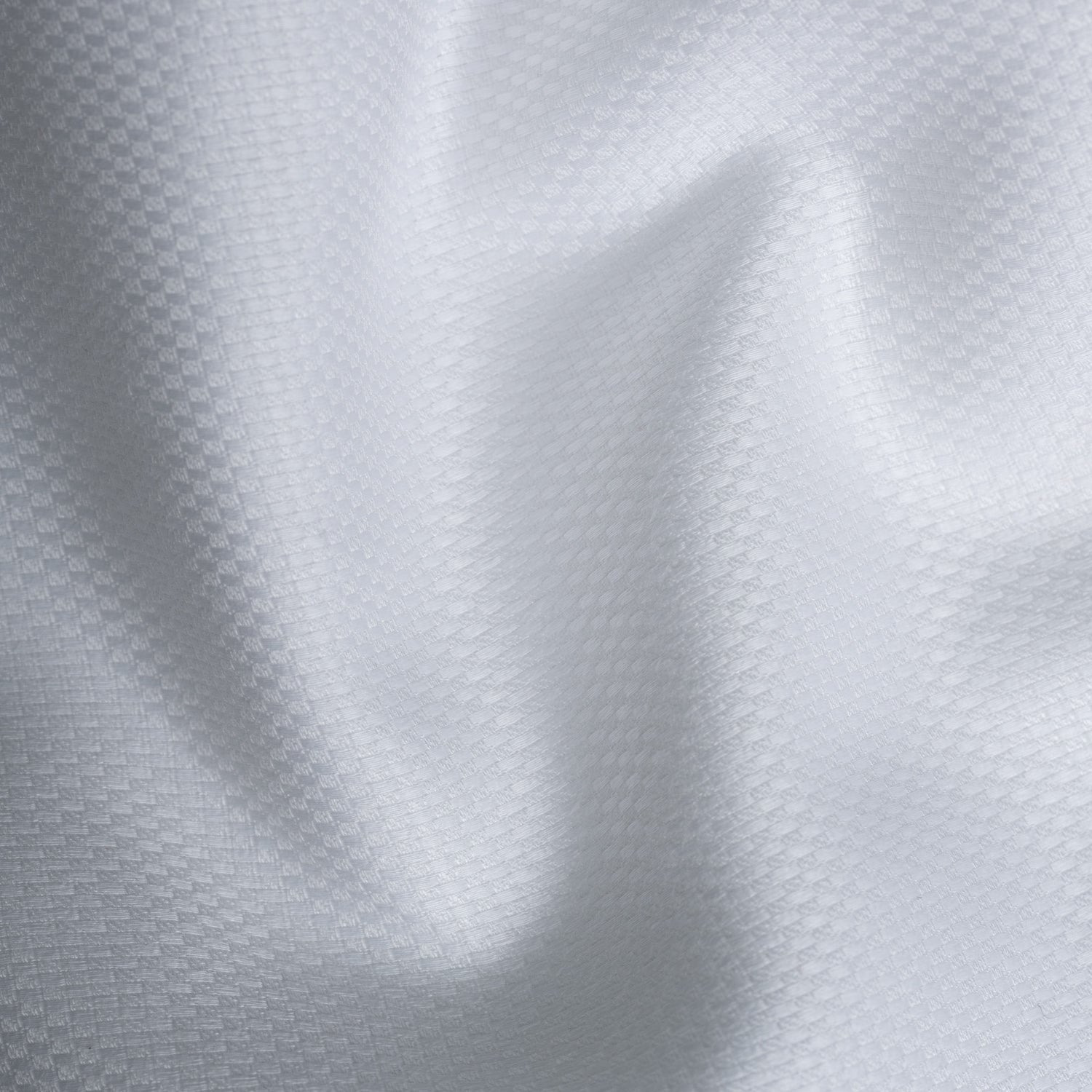 White Softweave Cotton Tencel Textured Shirt For Men