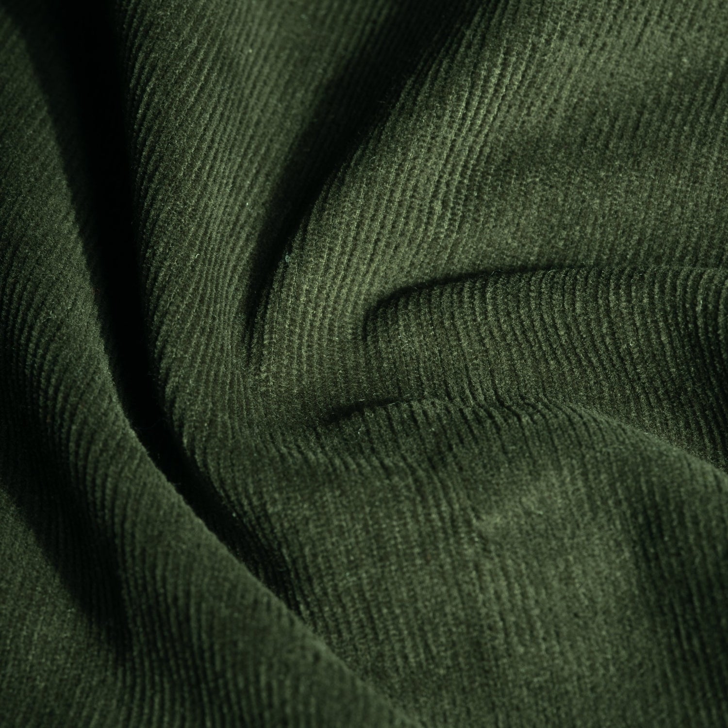 Hunter Green Color Corduroy Shirt For Men - Punekar Cotton