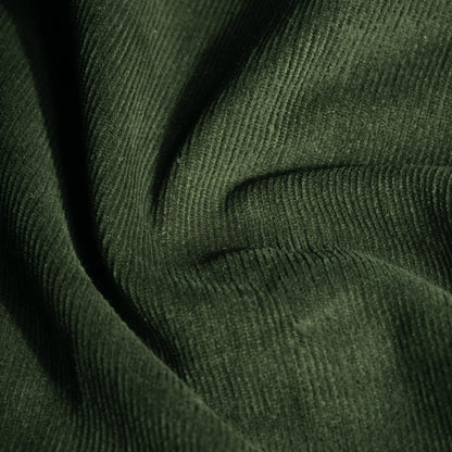 Hunter Green Color Corduroy Shirt For Men - Punekar Cotton