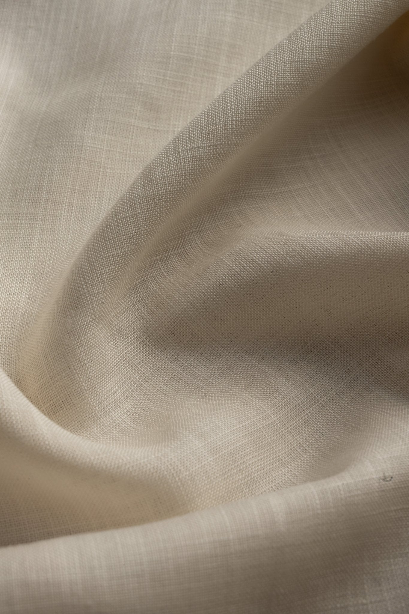 Off White Color Lyocell Cotton Shirt For Men - Punekar Cotton
