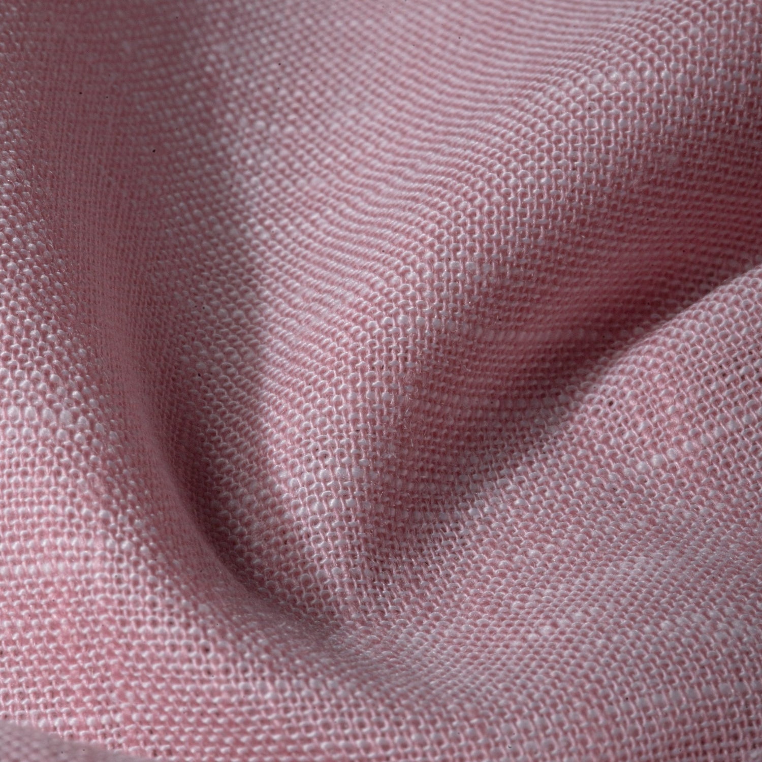 Pink Color Classic Lyocell Linen Feel Shirt For Men - Punekar Cotton