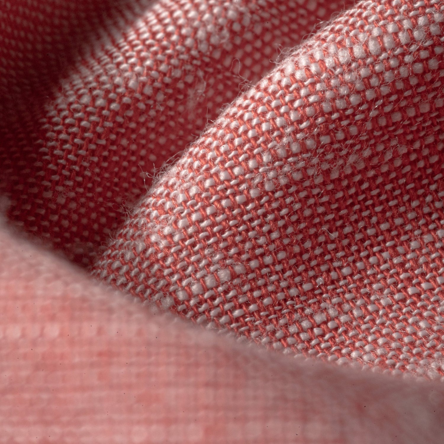 Red Color Classic Lyocell Linen Feel Shirt For Men - Punekar Cotton