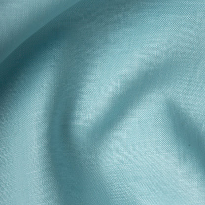 Sky Blue 60Lea Pure Linen Shirt For Men - Punekar Cotton