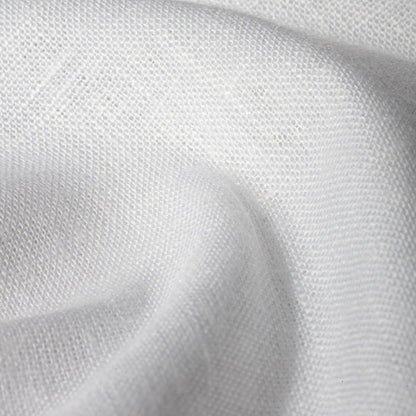 White Color Classic Lyocell Linen Feel Shirt For Men - Punekar Cotton