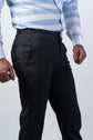 Black Color Blend Cotton Pant for men - Punekar Cotton