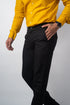 Black Color Formal Cotton Pant for Men - Punekar Cotton