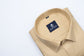 Cream Color Pure Cotton Wide Stripe Shirt For Men - Punekar Cotton