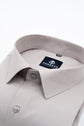 Grey Color Twitter Lining Blende Cotton Shirts For Men - Punekar Cotton