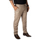 Latte color check blend cotton trousers pant for men - Punekar Cotton