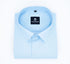 Light Blue Color Twitter Lining Blende Cotton Shirts For Men - Punekar Cotton