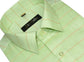 Light Green Color 3D Lining Cotton Shirts For Men's - Punekar Cotton