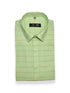 Light Green Color 3D Lining Cotton Shirts For Men's - Punekar Cotton