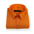 Light Orange Color Dual Tone Matty Cotton Shirt For Men's - Punekar Cotton