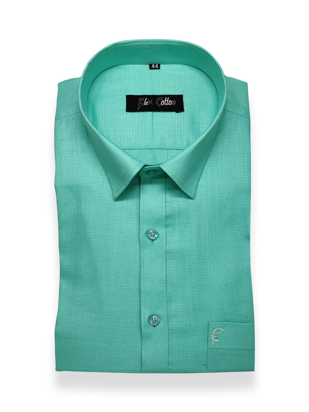 Peacock Green Color Casa View Linen Shirt For Men's Punekar Cotton Peacock Green Color Casa View Linen Shirt For Men's Punekar Cotton