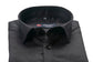 Punekar Cotton Black Color 100% Mercerised Cotton Diagonally Woven Formal Shirt for Men's. - Punekar Cotton