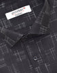 Punekar Cotton Black Color Pure Cotton Handmade Formal Shirt for Men's. - Punekar Cotton