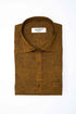 Punekar Cotton Dark Mehndi Color Pure Cotton Handmade Formal Shirt for Men's. - Punekar Cotton