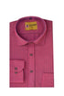 Punekar Cotton Handmade Pink Color Full Sleeves Lining Formal Shirt for Men's. - Punekar Cotton