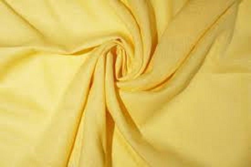 Punekar Cotton Light Yellow Color Pure Linen Unstitched Fabric for Men Shirt and Kurta's. - Punekar Cotton