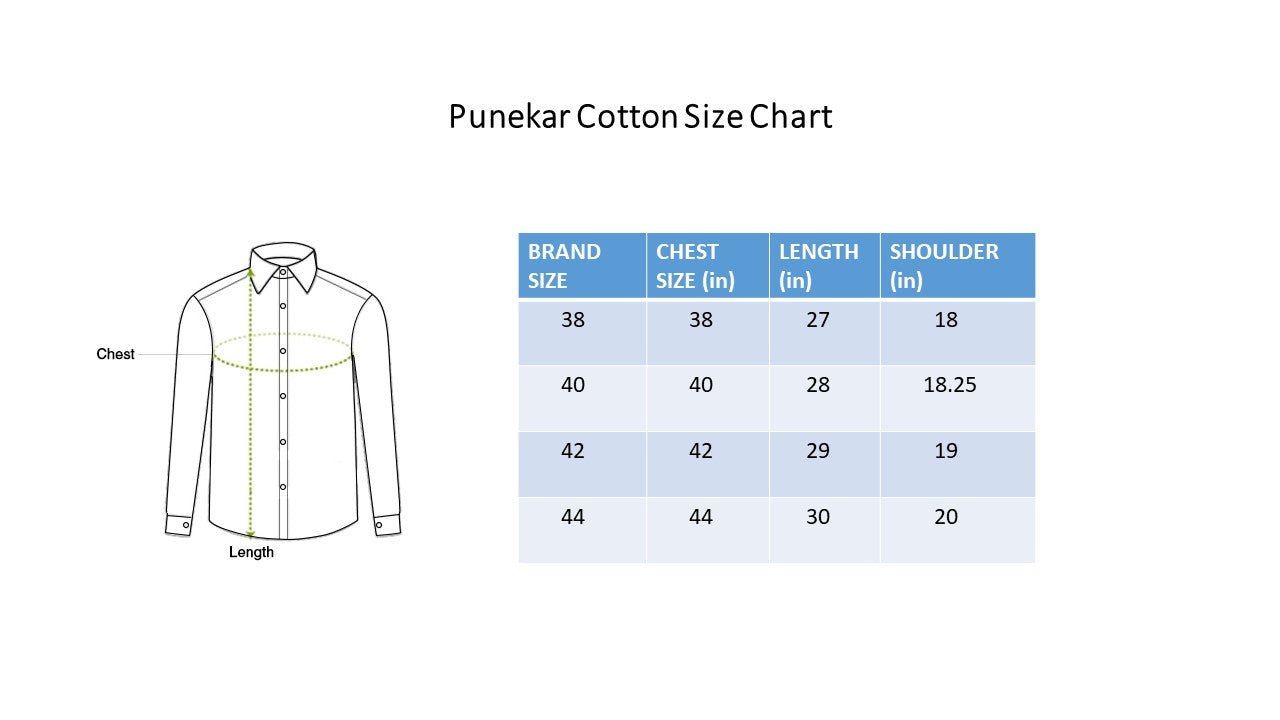Punekar Cotton Men's Formal Handmade Golden Color Shirt for Men's. - Punekar Cotton