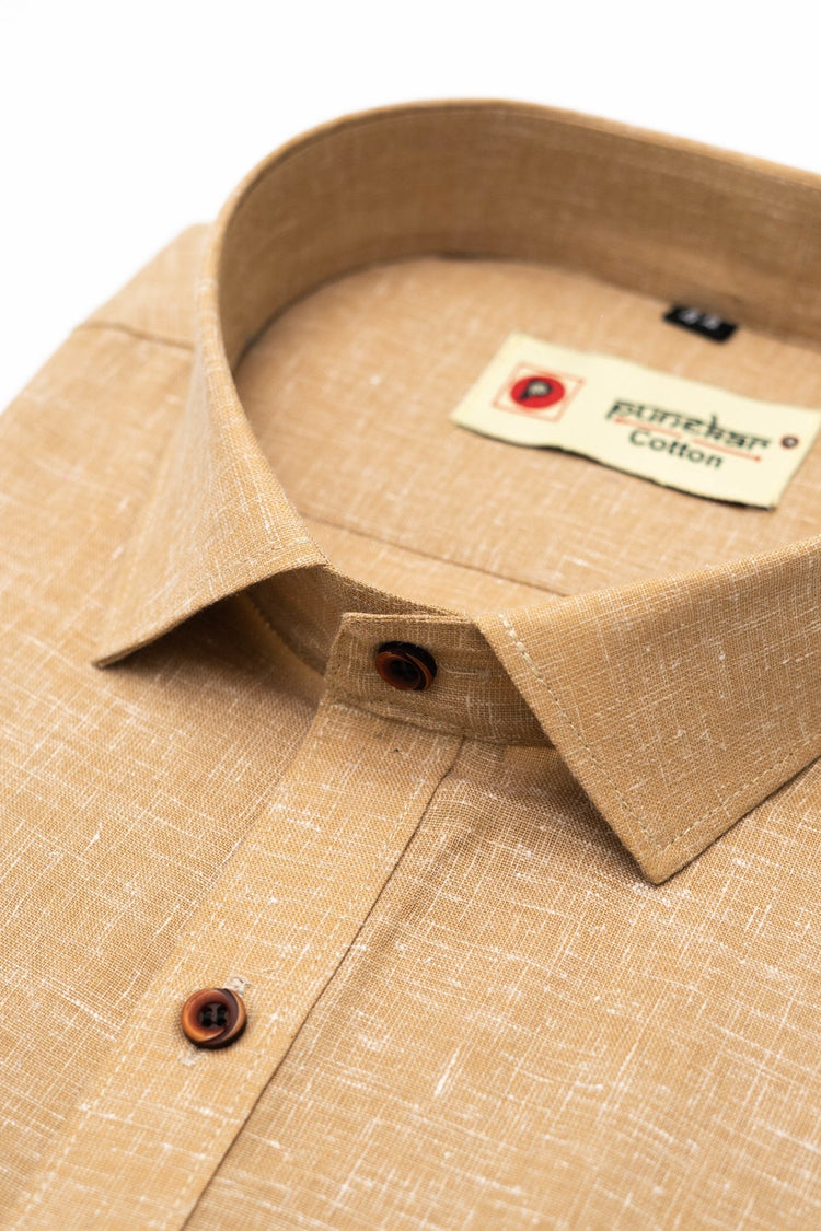 Punekar Cotton Men's Formal Handmade Multicolor Shirt for Men's. - Punekar Cotton