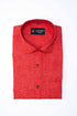 Punekar Cotton Men's Formal Handmade Red Color Shirt for Men's. - Punekar Cotton