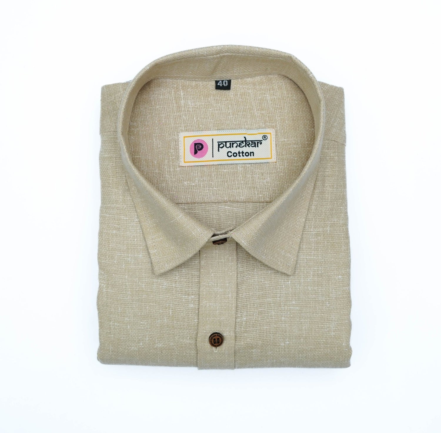 Punekar Cotton Multi Color Cotton Linen Formal Shirt for Men's. - Punekar Cotton
