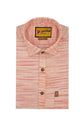 Punekar Cotton Orange Color Pure Cotton Handmade Formal Shirt for Men's. - Punekar Cotton