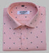 Punekar Cotton Printed Light Pink Color Pure Cotton Handmade Shirt For Men's. - Punekar Cotton