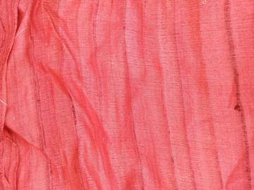 Punekar Cotton Red Color Pure Handmade Silk Unstitched Fabric for Men Shirt and Kurta's. - Punekar Cotton