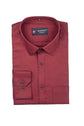 Punekar Cotton Red Color Silky Linen Cotton Shirt for Men's. - Punekar Cotton