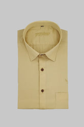 Punekar Cotton Satin Full Sleeves Formal Shirt for Men's. - Punekar Cotton