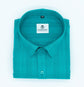Rama Green Color Pure Cotton Shirts For Men - Punekar Cotton