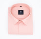 Salmon Orange Color Twitter Lining Blende Cotton Shirts For Men - Punekar Cotton