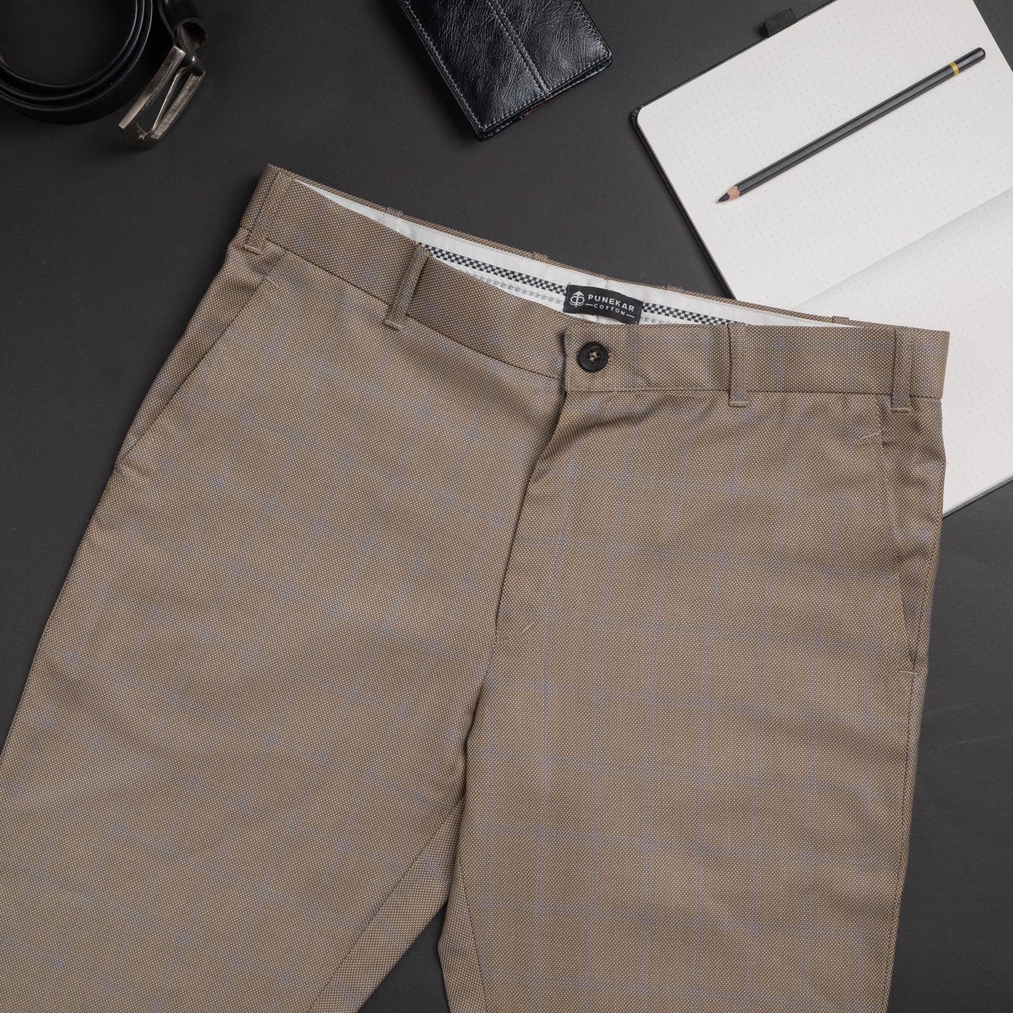 Formal Trouser: Buy Men Navy Blue Cotton Formal Trouser Online - Cliths.com
