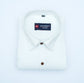 Punekar Cotton White Color Cotton Linen Formal Shirt for Men's.